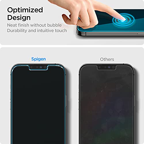 Spigen Funda Crystal Pack Compatible con iPhone 13 Pro, Carcasa 2 Piezas Cristal Templado Protector de Pantalla - Trasparente