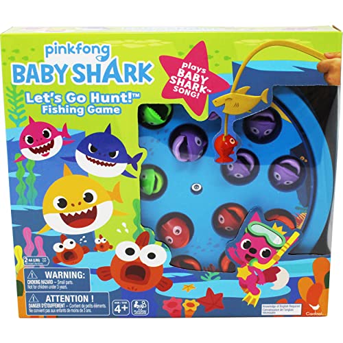 Spin Master: Pinkfong Baby Shark - Lets Go Hunt! Fishing Game & Song, Multicolor (6054916)