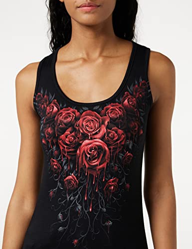 Spiral - Blood Rose - Vestido de Estilo gótico - Negro - M
