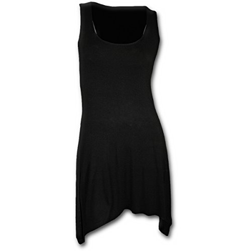 Spiral - Gothic Elegance - Vestido de Estilo gótico - Negro - S
