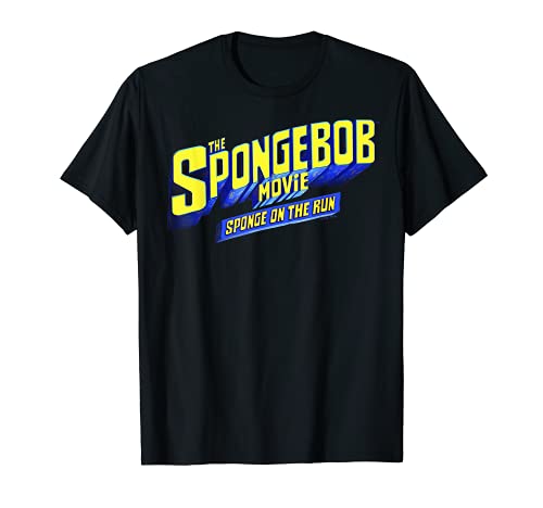 SpongeBob SquarePants Movie Sponge On The Run Logo Camiseta