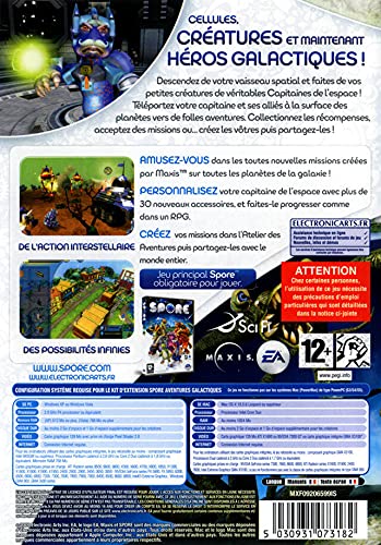 Spore aventures galactiques (Pack d'extension) [Importación francesa]