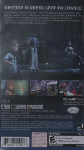 Square Enix Kingdom Hearts Birth by Sleep - Juego