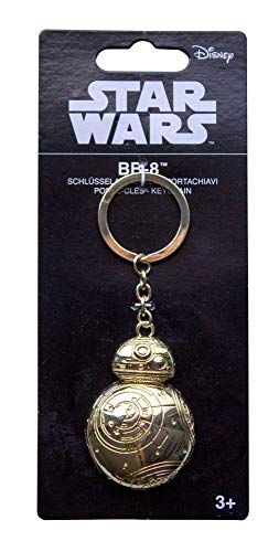 Star Wars 98912 BB-8 Llavero dorado unisex infantil