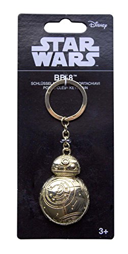 Star Wars 98912 BB-8 Llavero dorado unisex infantil
