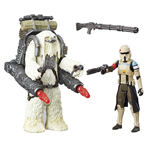 Star Wars - B7261 - Scarif Stormtrooper Squad Leader y Moroff 3.75 Pulgadas Figura de acción