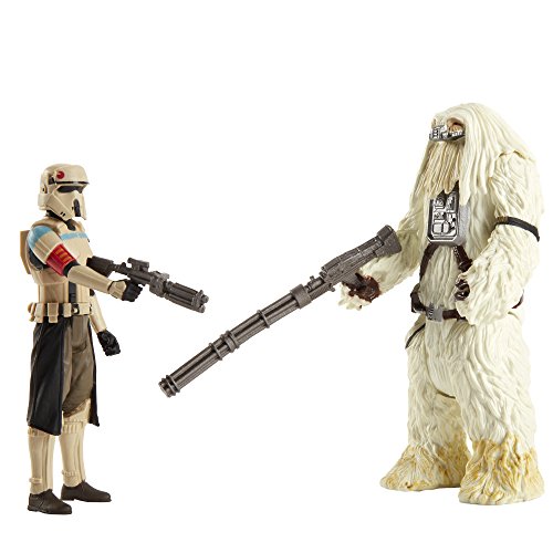 Star Wars - B7261 - Scarif Stormtrooper Squad Leader y Moroff 3.75 Pulgadas Figura de acción