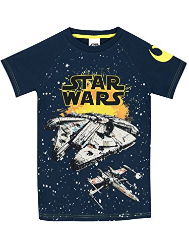 Star Wars - Camiseta para niño Halcón Milenario - 10-11 Años