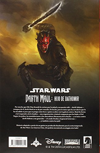 Star Wars Darth Maul hijo de Dathomir (Star Wars: Cómics Tomo Marvel)