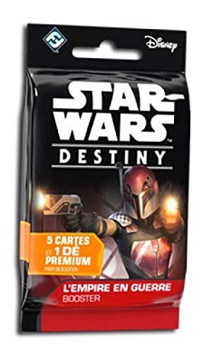 Star Wars Destiny: Booster El Imperio en Guerra – Asmodee – Juego de Mesa – Juego de Cartas y Dados