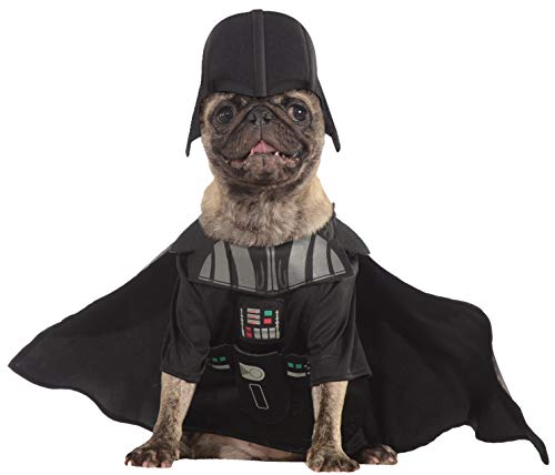 Star Wars - Disfraz Darth Vader para mascota, S (Rubie's Spain 887852-S)