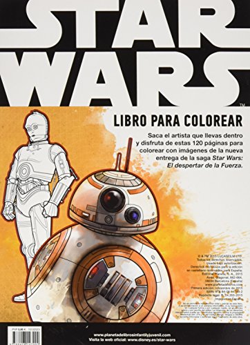 Star Wars. Libro para colorear: El despertar de la Fuerza