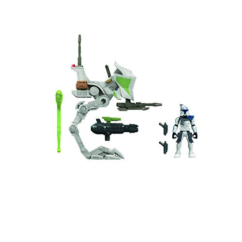 Star Wars Mission Fleet Expedition Class Capitán Rex Clone Combat Figura y vehículo de 6 cm, Juguetes para niños de 4 años en adelante