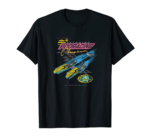 Star Wars Pod Racing Champion Neon Space Racer Camiseta
