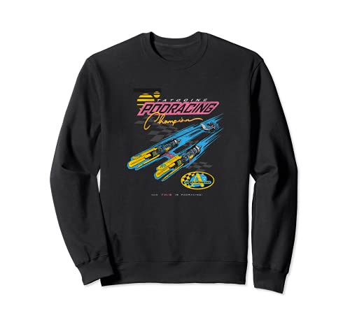 Star Wars Pod Racing Champion Neon Space Racer Sudadera
