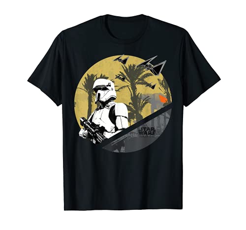 Star Wars Rogue One Scarif Trooper AT Badge Camiseta