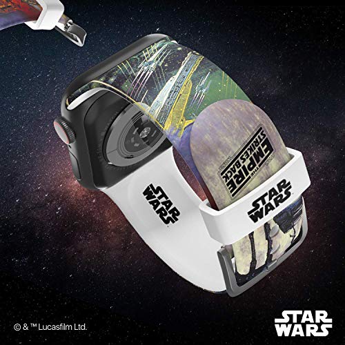 Star Wars – The Empire Strikes Back Smartwatch Band – Licencia oficial, compatible con Apple Watch (no incluido)