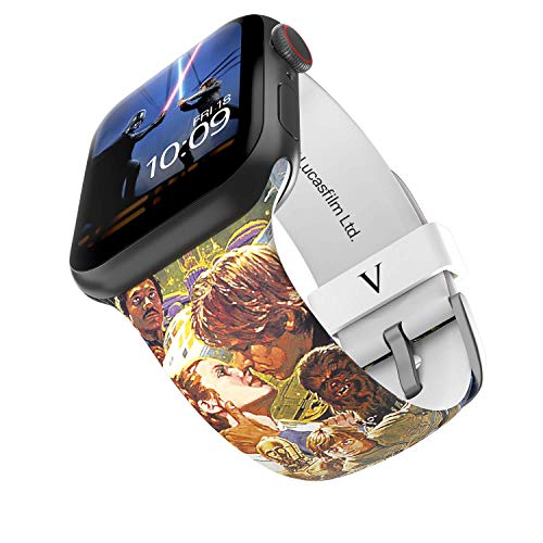 Star Wars – The Empire Strikes Back Smartwatch Band – Licencia oficial, compatible con Apple Watch (no incluido)
