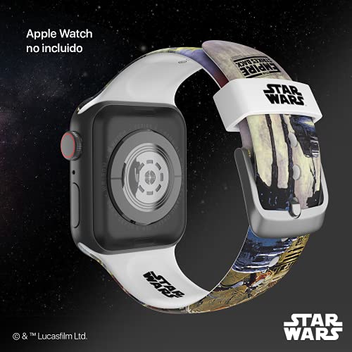 Star Wars – The Empire Strikes Back Smartwatch Band – Licencia oficial, compatible con Apple Watch (no incluido)