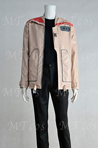 Star Wars The Force Awakens - Juego completo de disfraz de Finn, Negro, XL