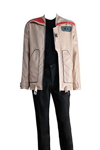 Star Wars The Force Awakens - Juego completo de disfraz de Finn, Negro, XL