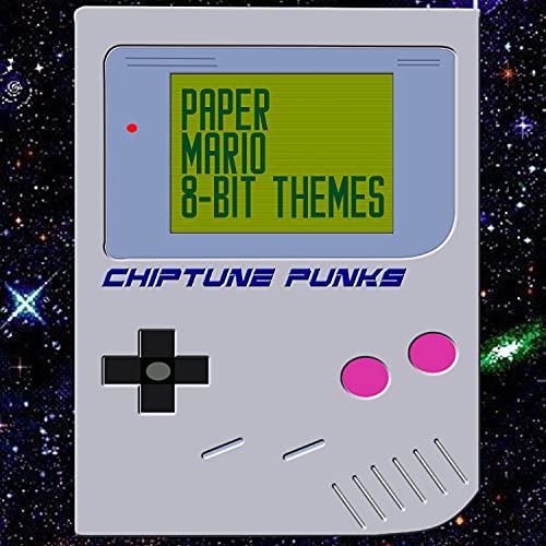 Start Menu (From "Paper Mario") [8-Bit Computer Game Cover Version]