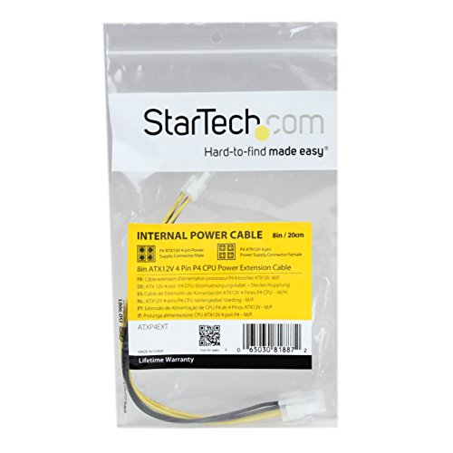 StarTech ATXP4EXT - Cable de alimentación para Tarjetas PCI Express