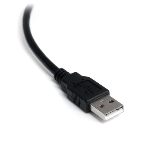 StarTech.com Cable de 1,8m USB a Puerto Serie Serial RS232 con Retención del Puerto de Asignación COM - 1x DB9 Macho - 1x USB A Macho