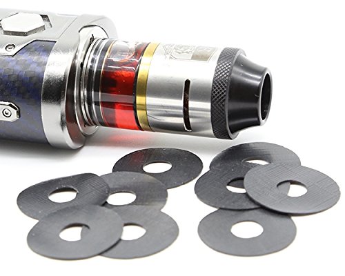 Steamer Mods Soporte de batería, protección contra arañazos, 25 mm, anillos de goma, 10 unidades