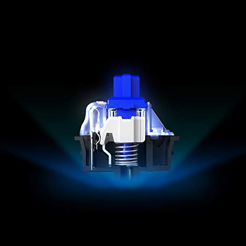 SteelSeries Apex 7 TKL Compacto Teclado mecánico para gaming, Smart Display OLED, Retroiluminación LED RGB Interruptores azul Teclado inglesa QWERTY