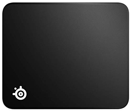 SteelSeries QcK Edge - Alfombrilla de ratón para juegos - Costuras antidesprendimiento - Optimizada para sensores de juegos - Tamaño M (320mm x 270mm x 2mm)