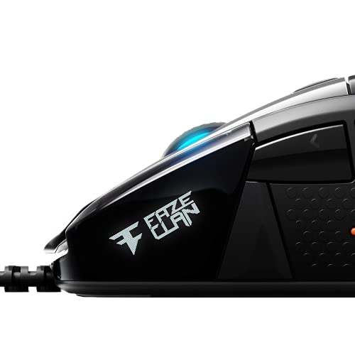SteelSeries Rival 710 - Ratón de Juego - Sensor Óptico TrueMove3 con 16 000 CPI - Pantalla OLED - Alertas Táctiles - Iluminación RGB