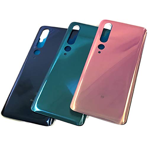 Stejnhge Tapa de la batería para Xiaomi Mi 10 5G Carcasa Trasera Cubierta de la batería (Twilight Grey)