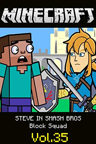 STEVE IN SMASH BROS | Block Squad: Funny story comics (English Edition)