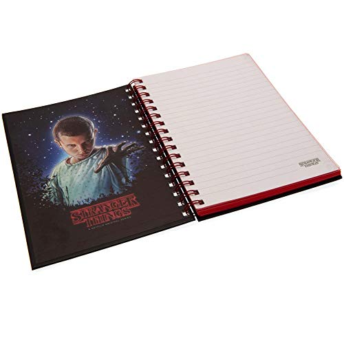 Stranger Things - Cuaderno de notas con espiral A5, multicolor (SR72776)