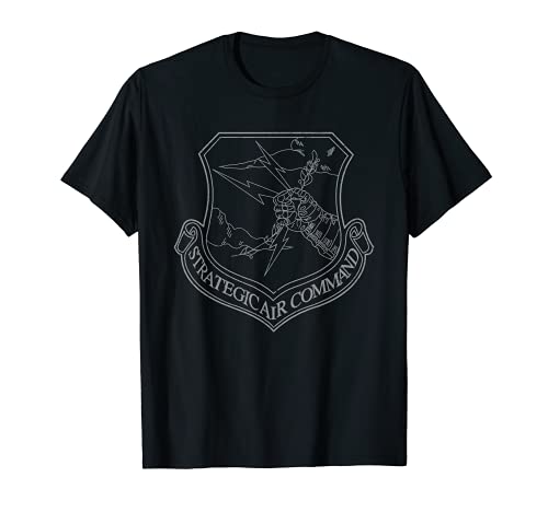 Strategic Air Command SAC Emblem Cold War Grunge Camiseta Camiseta