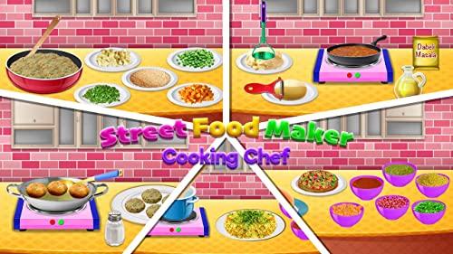 Street Food Maker Cooking Chef - Cooking Chef Master - Kitchen Cooking Games