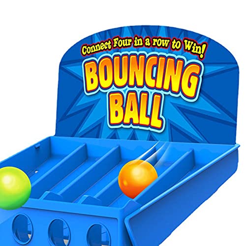 Stronrive Bounce Balls Shots Game For con-nect Four, Shots Game Bouncing, Linking Shots Bounce and Link Ball Game Bouncing, Educational Multiplayer Toys,Strategical Thinking and Aim Practice