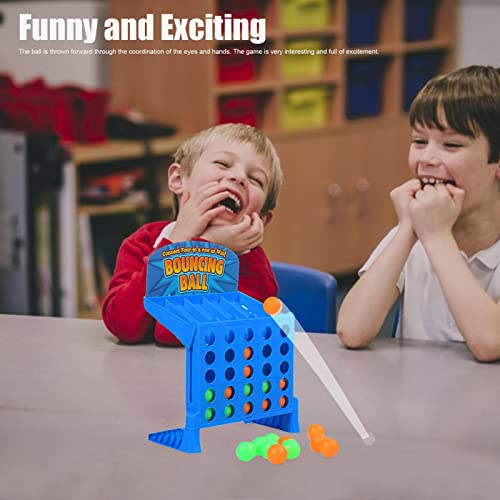 Stronrive Bounce Balls Shots Game For con-nect Four, Shots Game Bouncing, Linking Shots Bounce and Link Ball Game Bouncing, Educational Multiplayer Toys,Strategical Thinking and Aim Practice