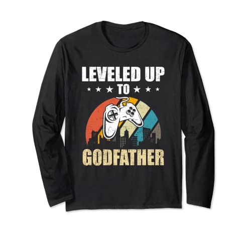 Sube de nivel a Godfather Video Gamer Gaming Manga Larga