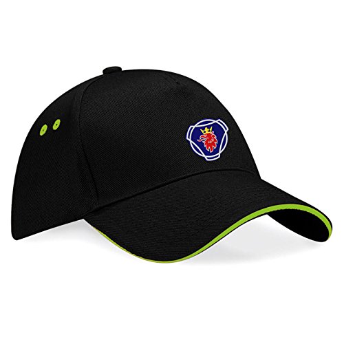 subla2017 Scania Trucker Saab Camión Logo Bordado Gorra de béisbol – k 84 Color verde. Talla única