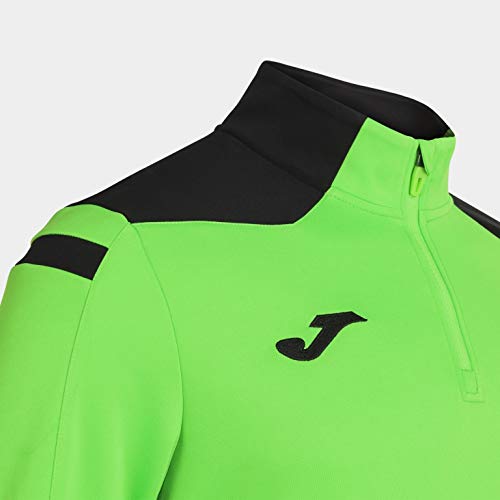 Sudadera sin Capucha Championship VI Verde Flúor Negro