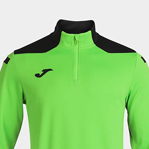 Sudadera sin Capucha Championship VI Verde Flúor Negro