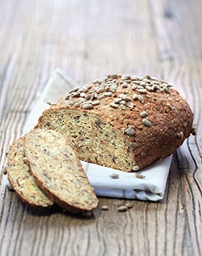 Sukrin Sunflower and Pumpkin Seed Low Carb Free-From Bread Mix. Low Fat, Low Calorie, Dairy, Yeast, Soya, Sugar, Wheat and Gluten Free, Great Taste! (1kg)