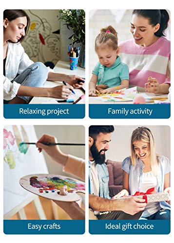 SUMGAR Pintar por Numeros Adultos Multicolor Pavo Real Cuadros para Pintar por Numeros Equipo De Bricolaje Pintura por Números en Lienzo DIY Paint by Numbers Adult 40 x 50 cm (sin Marco)