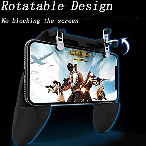 SUNSEATON Controlador de Juegos Móvil, Disparo Sensible y Aim Keys, Joysticks de Juegos Móvilespara Teléfonos de 4.7 a 6.5 Pulgadas