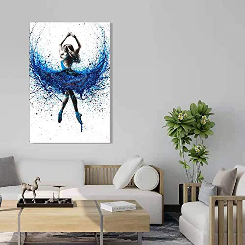 Sunsightly Cuadro sobre Lienzo Cuadros, Carteles De Bailarines De Ballet E Impresiones Artísticas Cuadro De Pared para Sala De Estar Deco Dormitorio Sin Marco