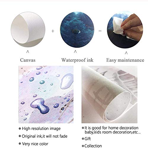 Sunsightly Cuadro sobre Lienzo Cuadros, Carteles De Bailarines De Ballet E Impresiones Artísticas Cuadro De Pared para Sala De Estar Deco Dormitorio Sin Marco