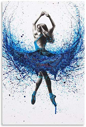 Sunsightly Cuadro sobre Lienzo Cuadros, Carteles De Bailarines De Ballet E Impresiones Artísticas Cuadro De Pared para Sala De Estar Deco Dormitorio Sin Marco