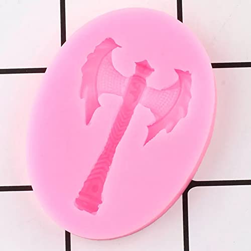 SUNSK Moldes de Silicona Modelo de Hacha de Grecia Antigua, decoración de Joyas de Bricolaje, Molde de Chocolate y Caramelo de Arcilla polimérica